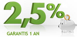 Fortuneo banque : Nouvelle offre épargne sur 12 mois, taux de 2,50% Fortuneo banque : Nouvelle offre épargne sur 12 mois, taux de 2,50%
