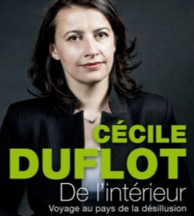 Cécile Duflot, De l'intérieur : sa décharge pour un livre à charge pour Hollande