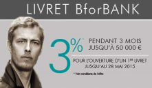 Livret épargne : BforBank renouvelle son offre, taux boosté de 3% Livret épargne : BforBank renouvelle son offre, taux boosté de 3%