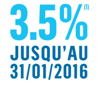 Livret épargne Boursorama : 3.50% jusqu'au 31 janvier 2016 ! 