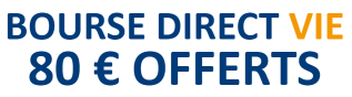 80€ offerts sur le contrat Bourse Direct Vie jusqu'au 15 juillet 2016