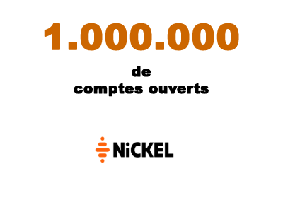 Nickel franchit la barre symbolique du million de comptes ouverts !