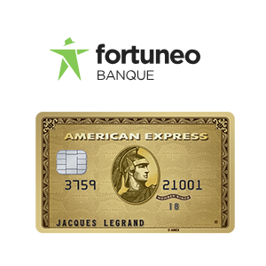 Fortuneo offre les cartes American Express Green ou Gold à ses clients, sous conditions