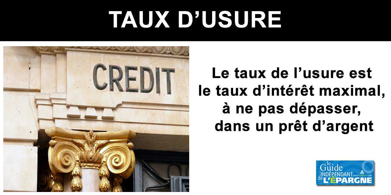 Taux d'usure à compter du 1er janvier 2020 : les seuils maximum pour vos taux de crédit Taux d'usure à compter du 1er janvier 2020 : les seuils maximum pour vos taux de crédit