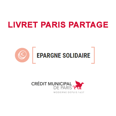 CRÉDIT MUNICIPAL DE PARIS (Livret Paris Partage) CRÉDIT MUNICIPAL DE PARIS (Livret Paris Partage)