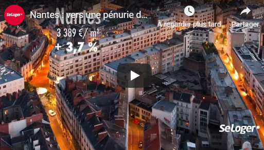 Nantes : les prix de l'immobilier explosent, pénurie de biens immobiliers oblige Nantes : les prix de l'immobilier explosent, pénurie de biens immobiliers oblige