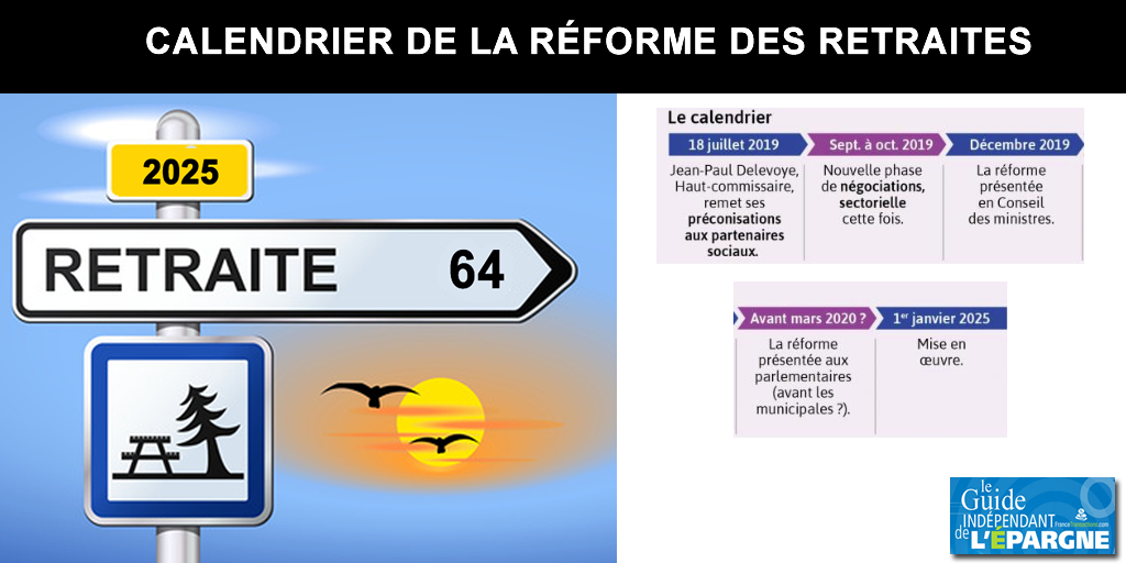 Retraites : le calendrier prévu pour la nouvelle réforme Macron Retraites : le calendrier prévu pour la nouvelle réforme Macron