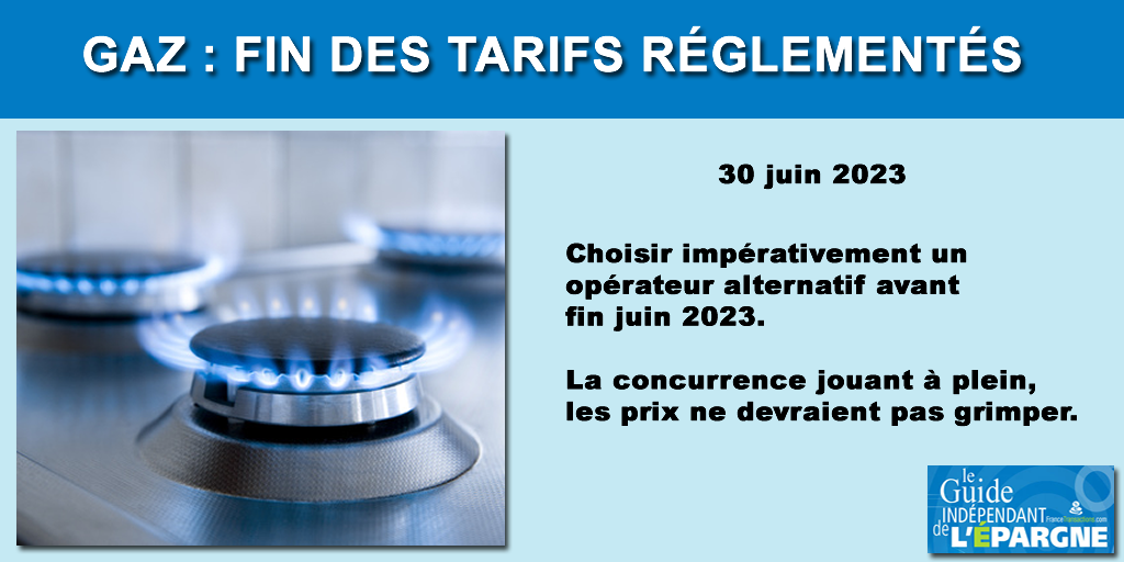 Gaz : Fin Des Tarifs Réglementés En 2023, Les Impacts Pour Les ...