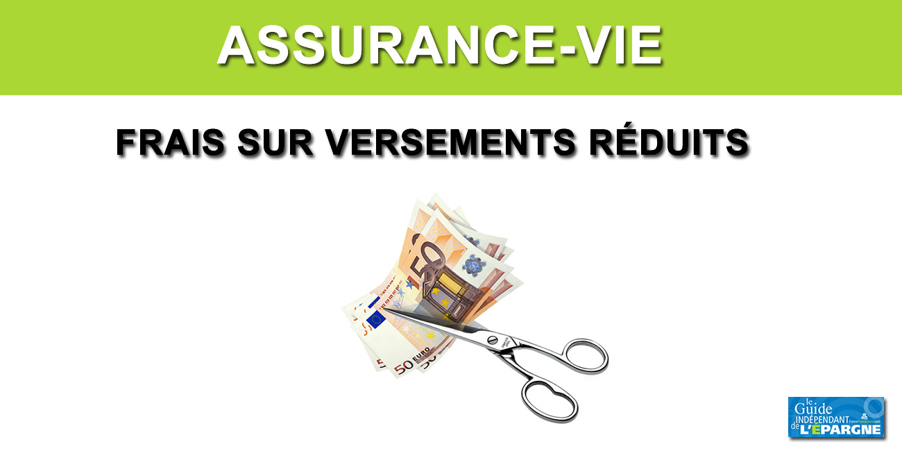Assurance-vie : ces offres permettant de verser à frais réduits Assurance-vie : ces offres permettant de verser à frais réduits
