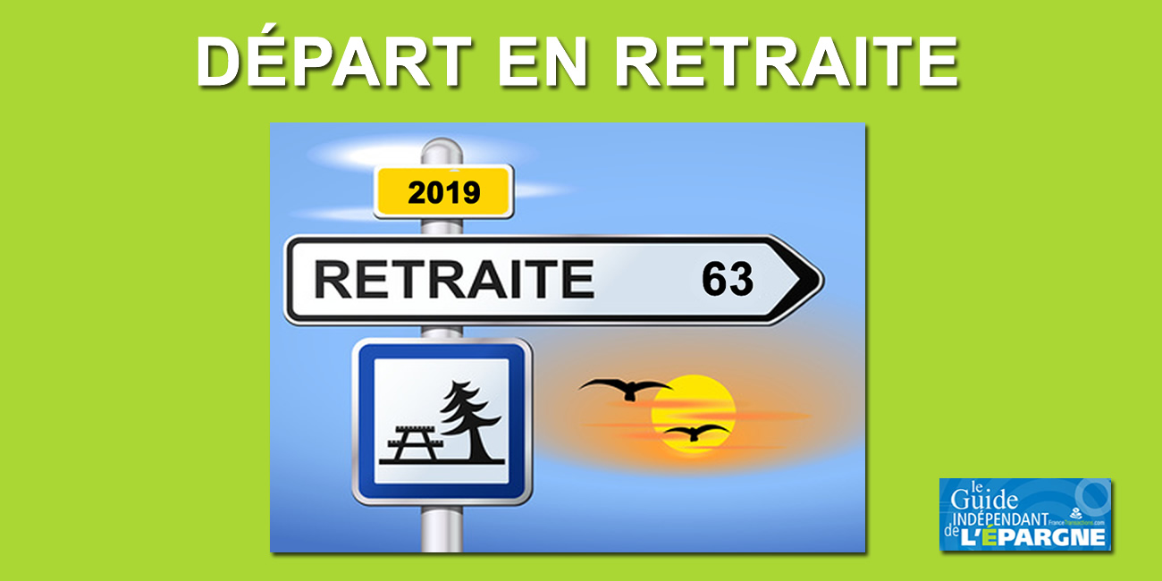 L'âge moyen de départ en retraite est de 62,8 ans en 2019, en constante augmentation L'âge moyen de départ en retraite est de 62,8 ans en 2019, en constante augmentation