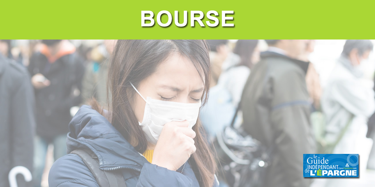 Le coronavirus commence à contaminer les places boursières. Le CAC 40 en baisse (-0,54%) CAC40