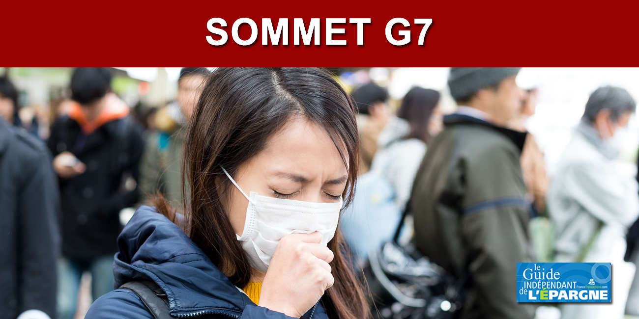 Coronavirus : le G7 se réunira lundi 16 mars 2020 par visioconférence (trop malin :) CAC40