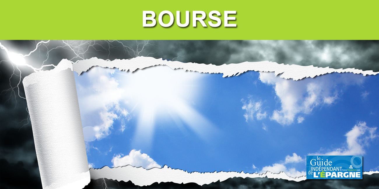 Un rayon de soleil sur les places boursières, le CAC40 revigoré affiche (+4,74%), pour le moment... CAC40