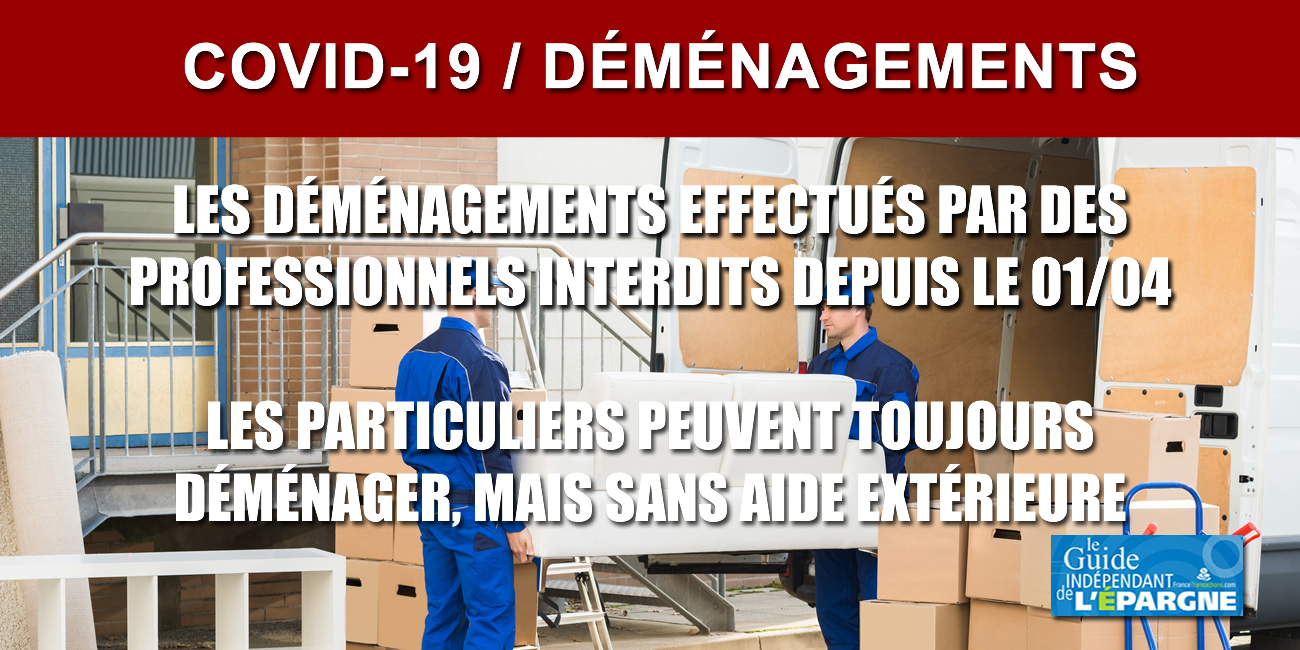 COVID-19 : les déménagements effectués par des professionnels de nouveau autorisés COVID-19 : les déménagements effectués par des professionnels de nouveau autorisés