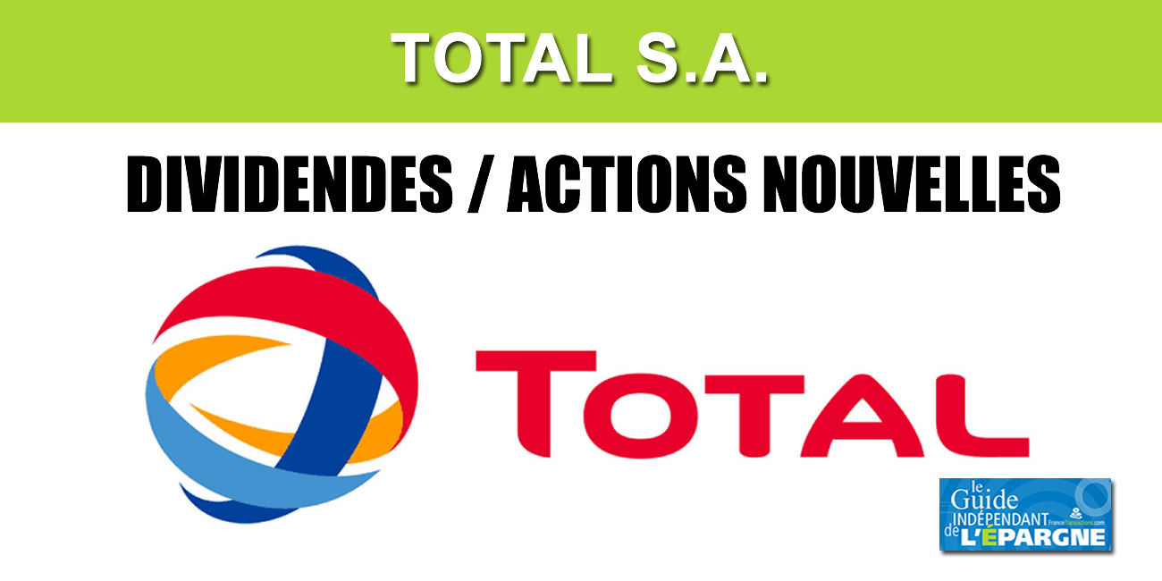TOTAL S.A. : dates de versement du solde des dividendes 2019 et bonus via le paiement en actions nouvelles TOTAL S.A. : dates de versement du solde des dividendes 2019 et bonus via le paiement en actions nouvelles