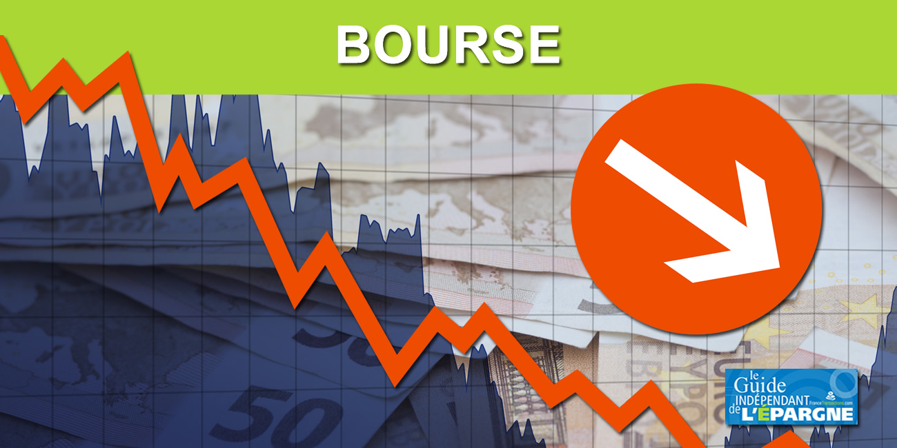 Le CAC40 voit rouge (-2.92%), la France va subir une des pires récessions au monde selon le FMI Bourse