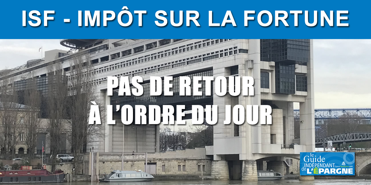 Retour de l'ISF : jamais un impôt n'a jamais été autant réclamé, par ceux qui ne le paient pas Retour de l'ISF : jamais un impôt n'a jamais été autant réclamé, par ceux qui ne le paient pas