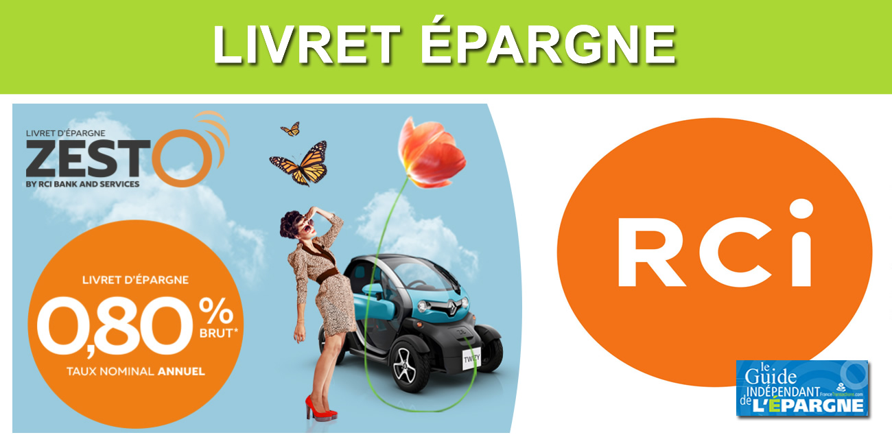 Livret épargne ZESTO : RCI Banque fait le ménage, 50€ de solde minimum ou clôture Livret épargne ZESTO : RCI Banque fait le ménage, 50€ de solde minimum ou clôture