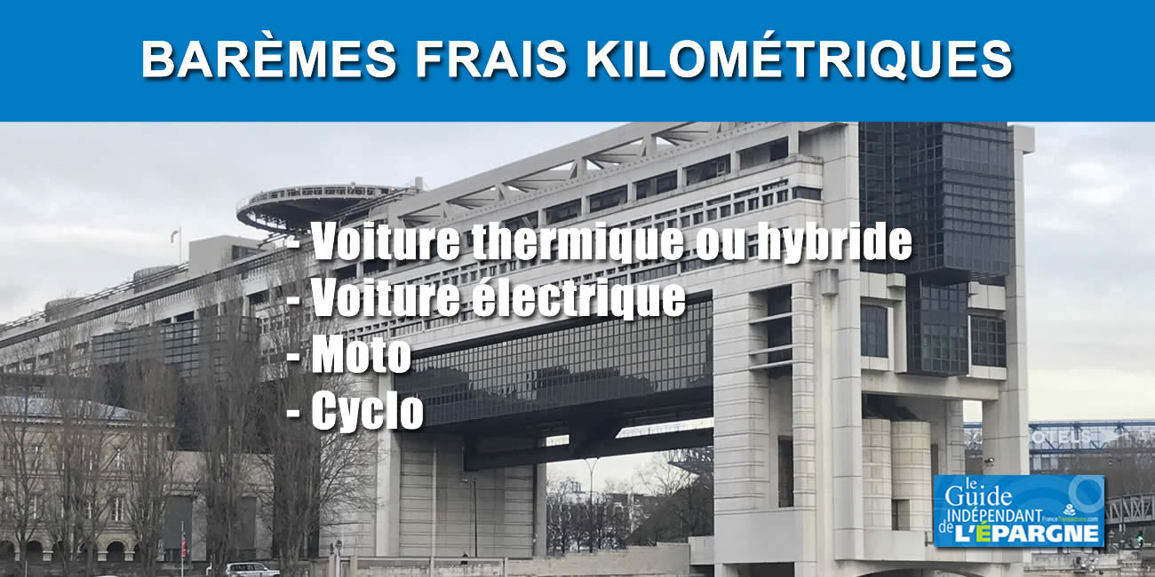 Barème 2021 des frais kilométriques