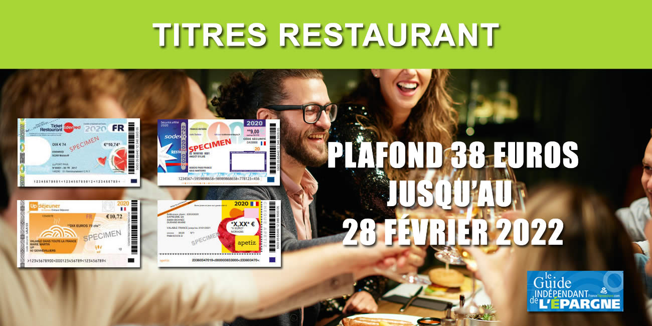 Titres restaurants (Ticket Restaurant, UpDéjeuner, Pass Restaurant