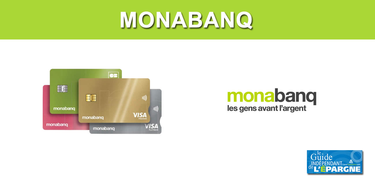 Innovation Monabanq : nouvelle gamme de cartes bancaires écoresponsables, et la CB Visa Visa Platinum proposée, sans aucune condition de revenus Innovation Monabanq : nouvelle gamme de cartes bancaires écoresponsables, et la CB Visa Visa Platinum proposée, sans aucune condition de revenus