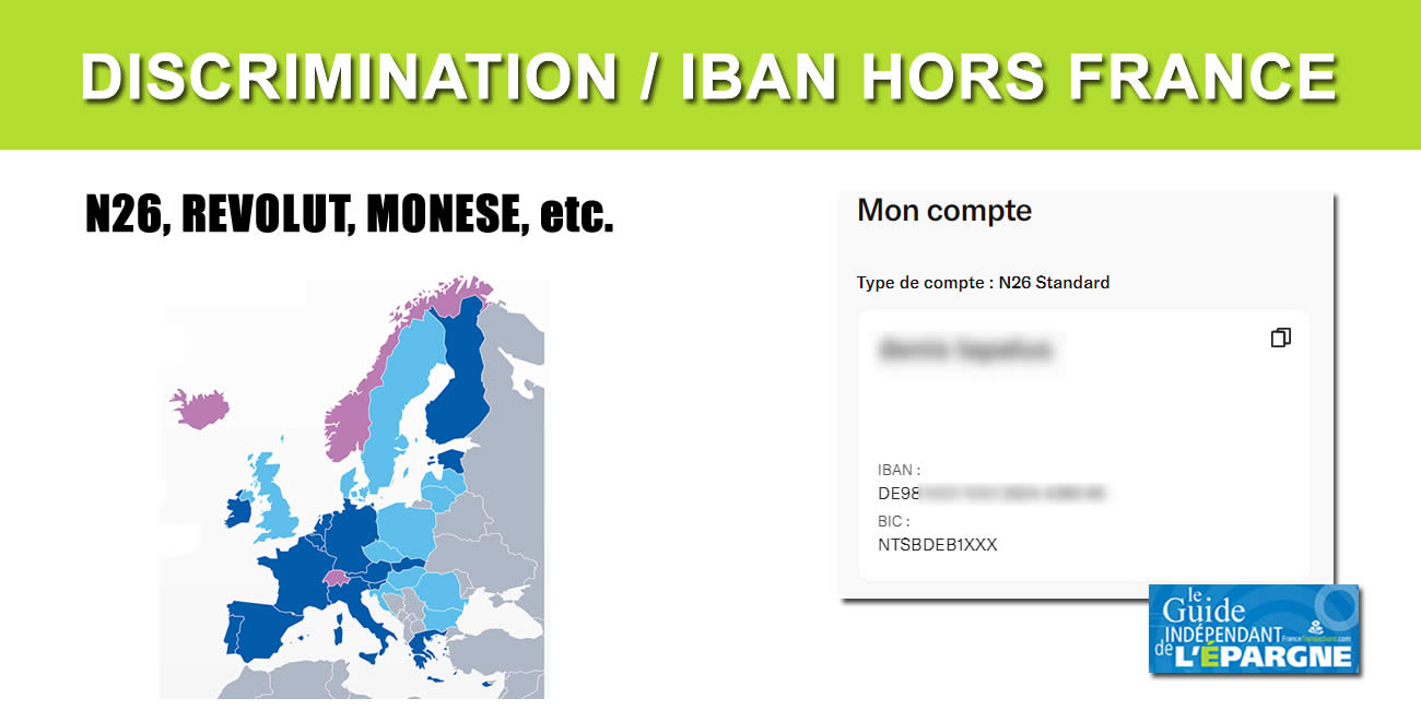 Discrimination à l'IBAN : votre IBAN européen (SEPA) est refusé par un organisme français ? Que faire ? Comment réagir ? Discrimination à l'IBAN : votre IBAN européen (SEPA) est refusé par un organisme français ? Que faire ? Comment réagir ?