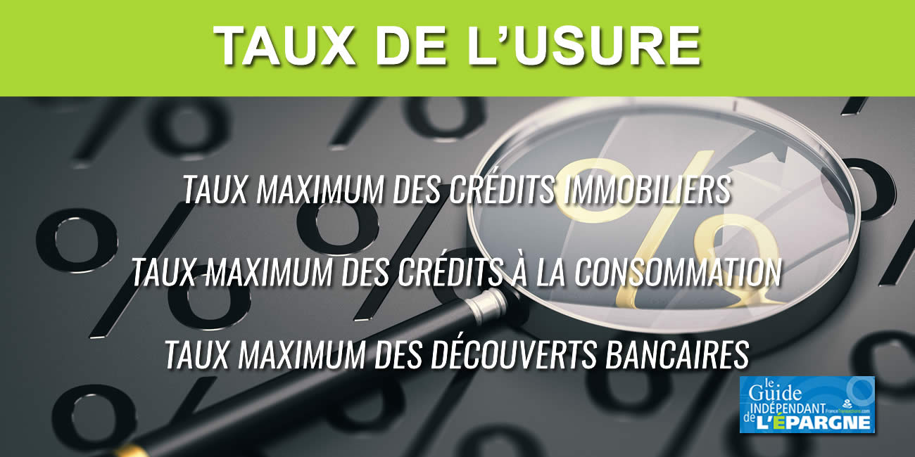 Taux de l'usure applicables du 1er octobre 2022 au 31 décembre 2022 Taux de l'usure applicables du 1er octobre 2022 au 31 décembre 2022
