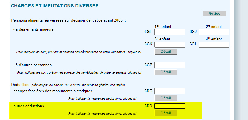 Impôt déclaration de revenus 2042C comment déclarer ses rachats de