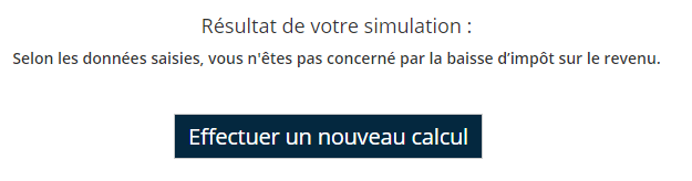 Message de mauvaise nouvelle