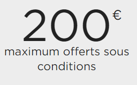 150€ ou 200€ offerts chez Fortuneo