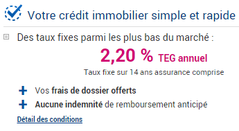 Immobilier : les taux des crédits en hausse ? Pas chez Boursorama, au contraire...