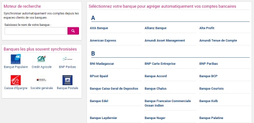 Déclaration de ses comptes externes sur l’espace client Boursorama. Les soldes de vos autres comptes bancaires seront mis à jour automatiquement.