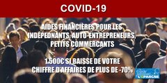 Indépendants, Commerçants, Libéraux, TPE : comment bénéficier de l'aide de 1.500€ ?