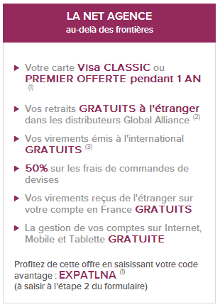 offre dédiée aux expatriés