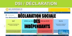 Indépendants (DSI) : date limite de déclaration de vos revenus 2019