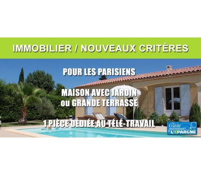 Immobilier/post-confinement : changement des critères de choix pour 30% des acheteurs, maison et jardin, la priorité !