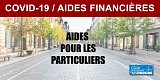 COVID-19 : aides financières pour les particuliers et les indépendants