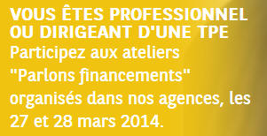 BNP Paribas parle financement aux dirigeants de TPE pendant 2 jours...